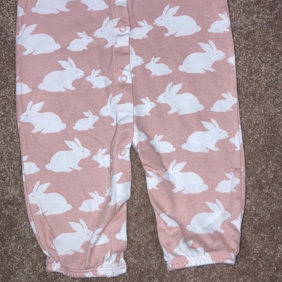 Carters 6m cotton footless bunny sleeper - Picture 3 of 5